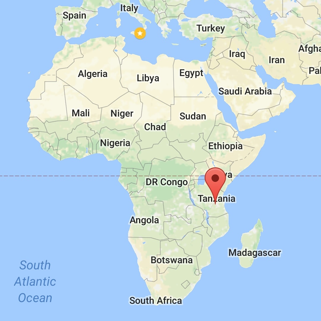 Tanzania Google Map